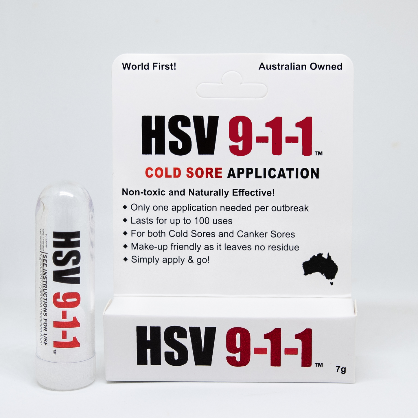 HSV 9-1-1 Cold Sore Application